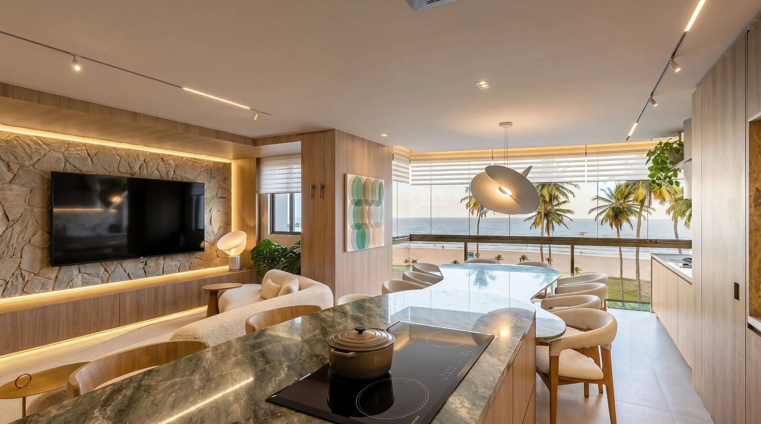 Sala decorada
